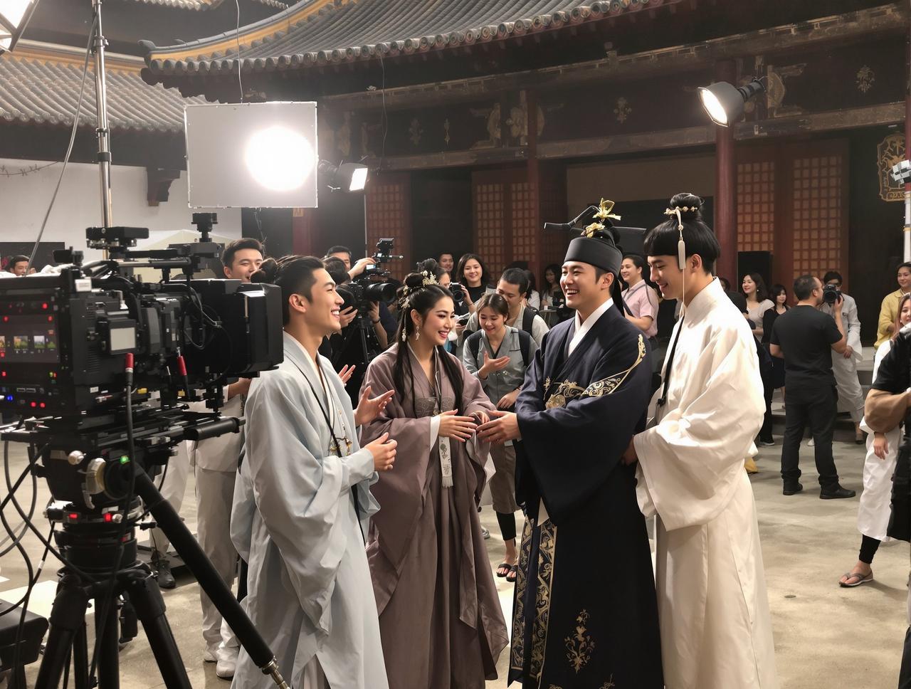 吃瓜天堂 - 《星河万里》剧组幕后花絮独家曝光,片场欢乐多 吃瓜天堂图集视频:《星河万里》剧组幕后花絮独家曝光,片场欢乐多